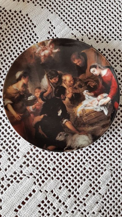 Conjunto de Pratos de Natal Vista Alegre