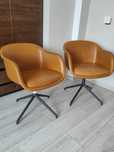 Fotel,fotele obrotowe,obrotowy Muuto,Hay,Fritz Hansen,skórzane. Nowe