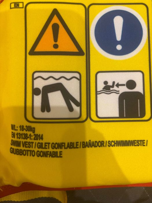 Kapok kamizelka dla malucha Bestway Fisherprice