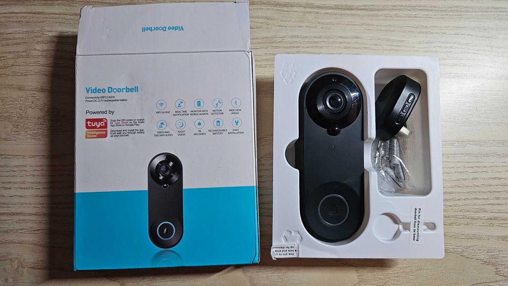1080P wideodomofon bezprzewodowa kamera inteligetny dzwonek Tuya