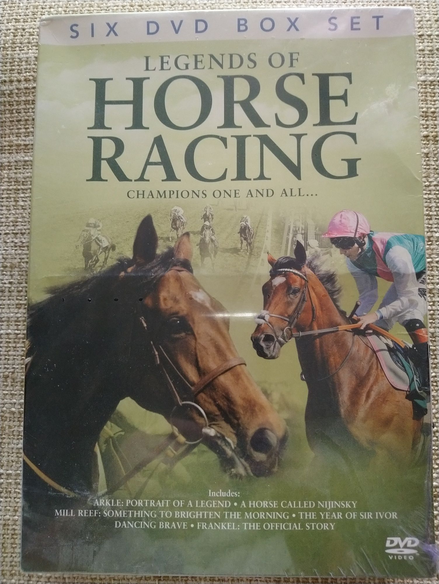 DVD video Legends of Horse racing на англійській мові