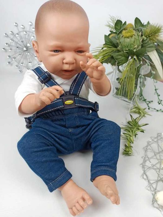 Granatowe Niemowlęce Dziecięce Szelki Spacerowe Zabezpieczające Smycz