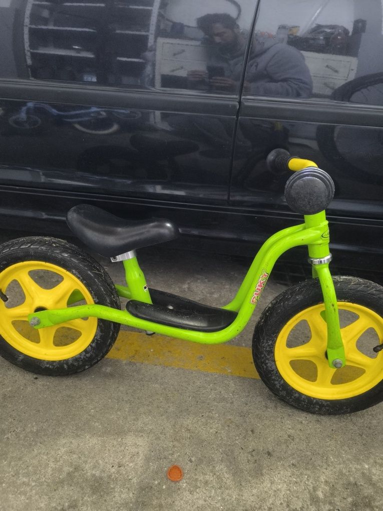 Balance bike Puky - roda 12 e roda 14