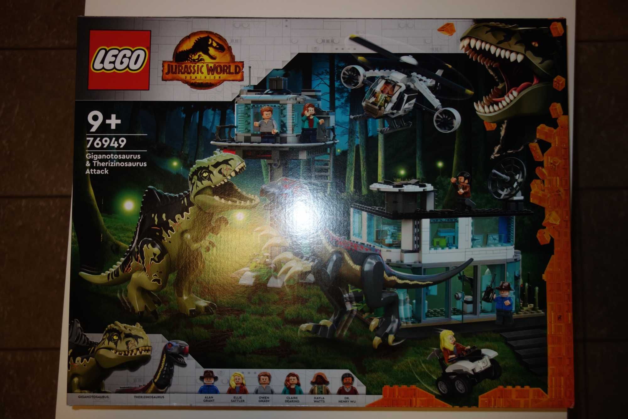 LEGO® 76949 Jurassic World - Atak giganotozaura i terizinozaura