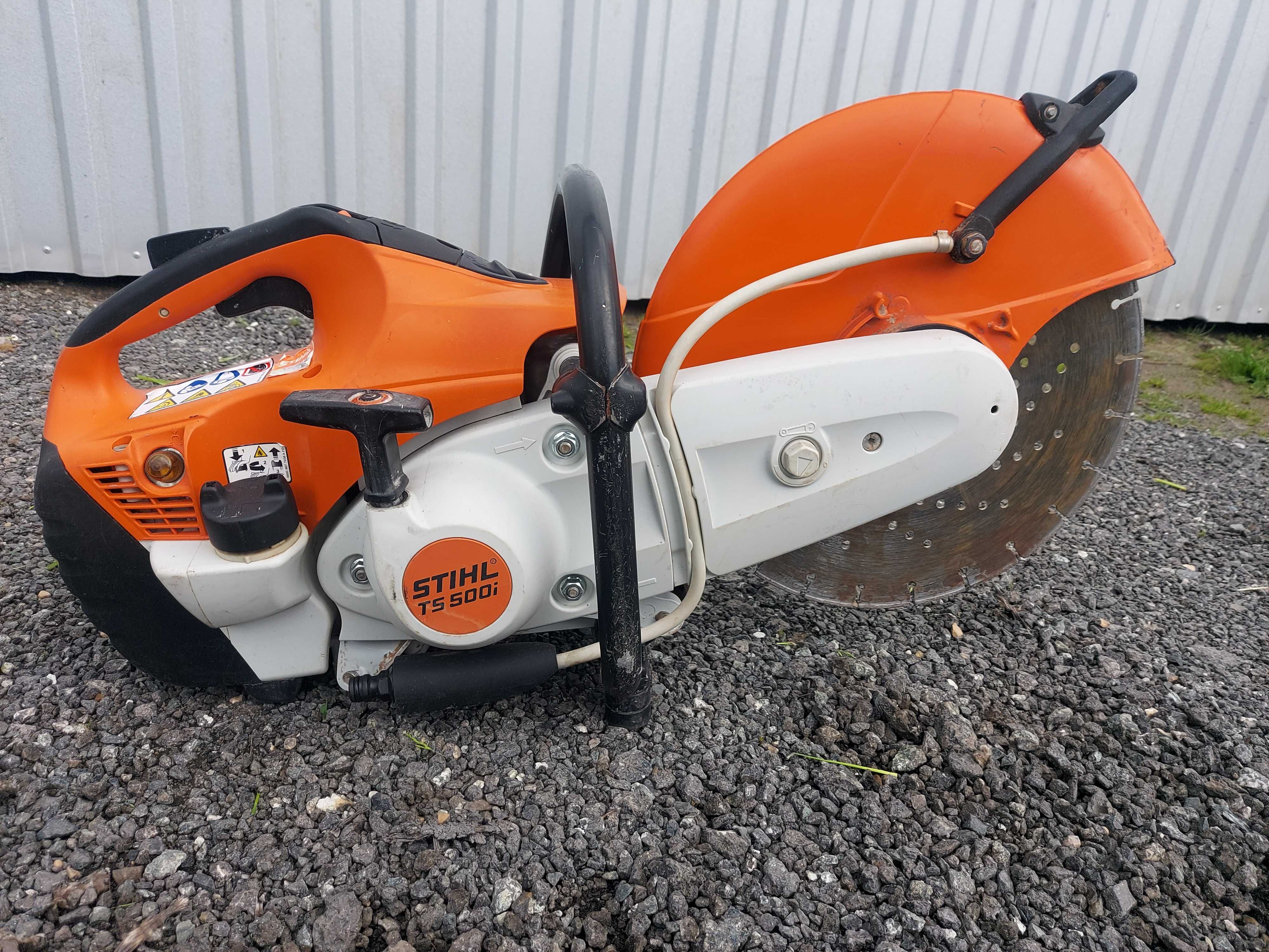 wynajmę piłę spalinową do betonu Stihl TS500i - wypożyczalnia
