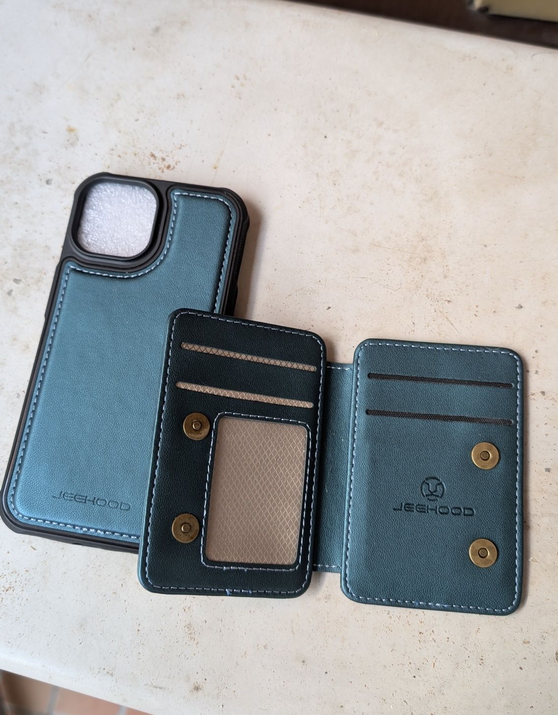 Capa e carteira magsafe. iPhone 15