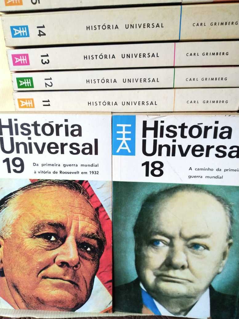 História Universal – Vols. 1 a 19-Carl Grimberg