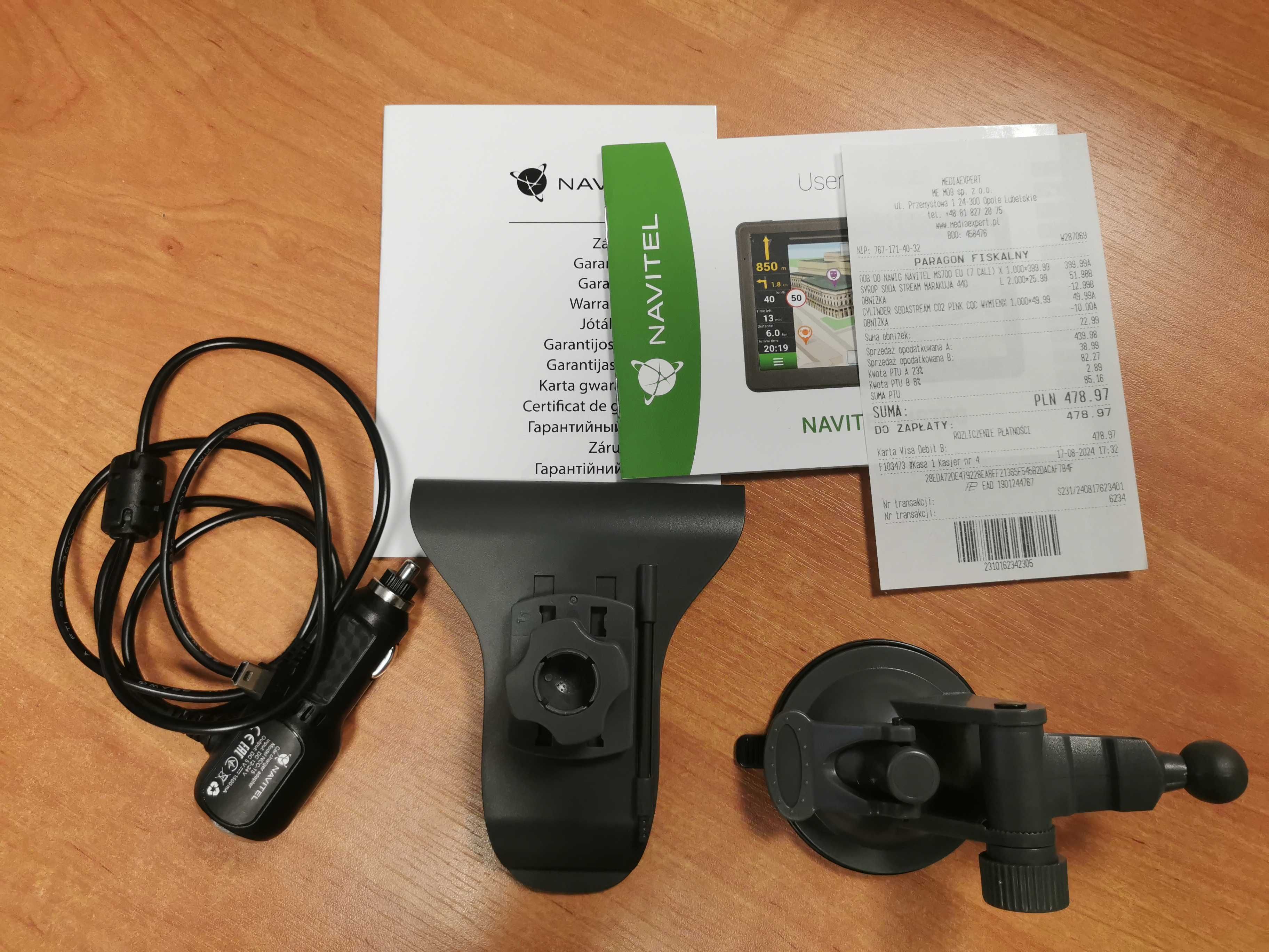 Nawigacja samochodowa Navitel MS 700