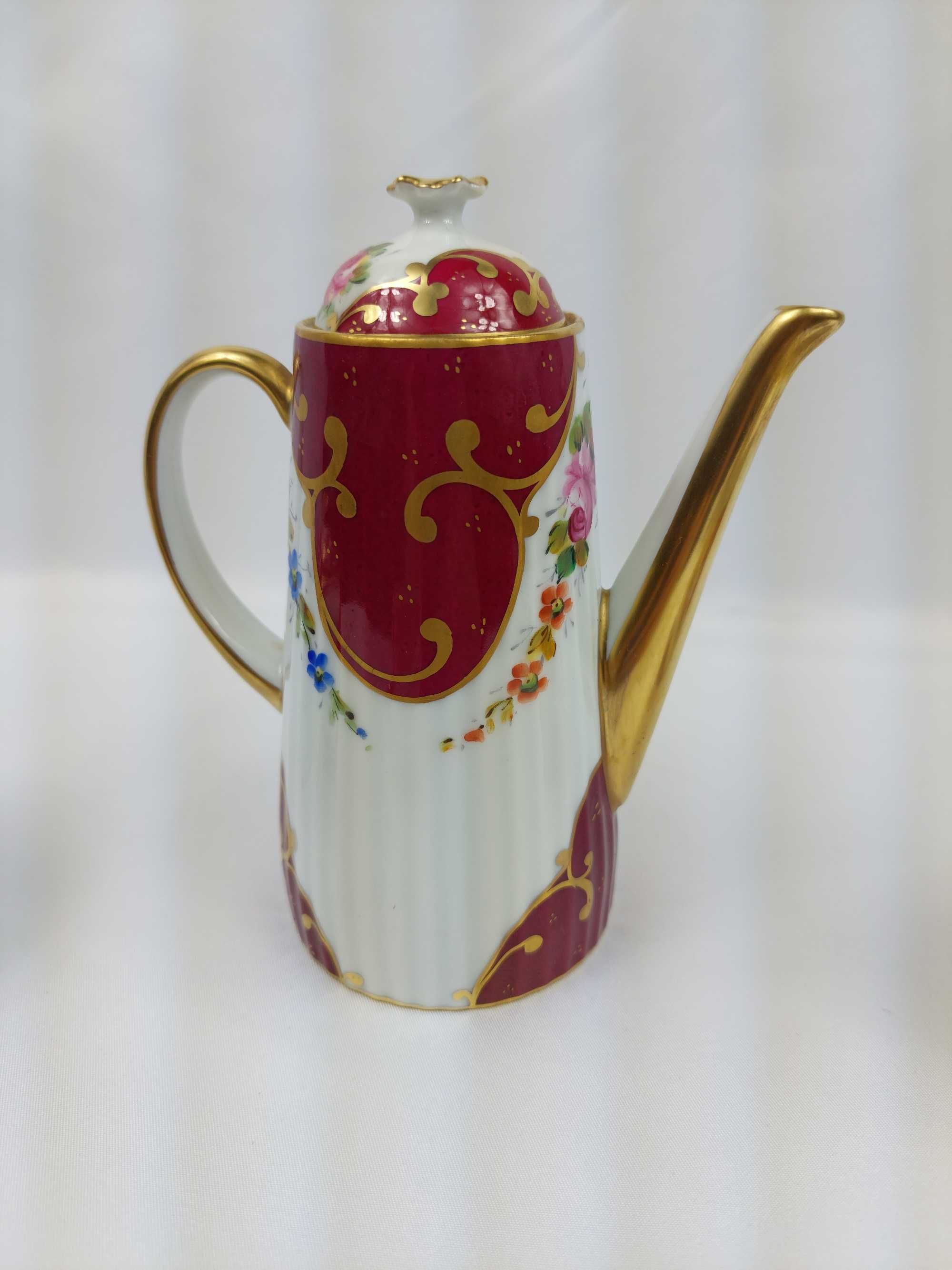 Serviço Café Limoges 2 Pesssoas – Conjunto Café Porcelana Francesa