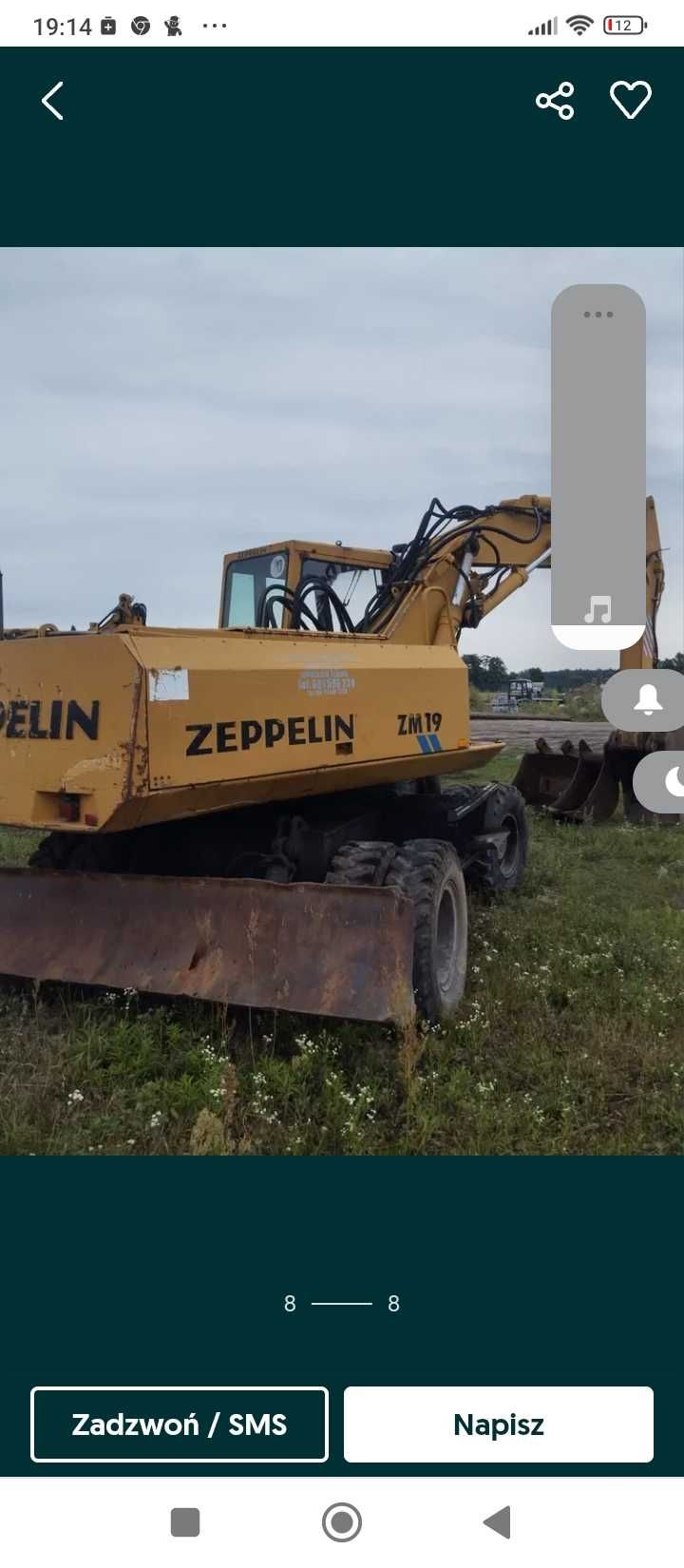 Monitor Zeppelin zm 19 szybkozlacze