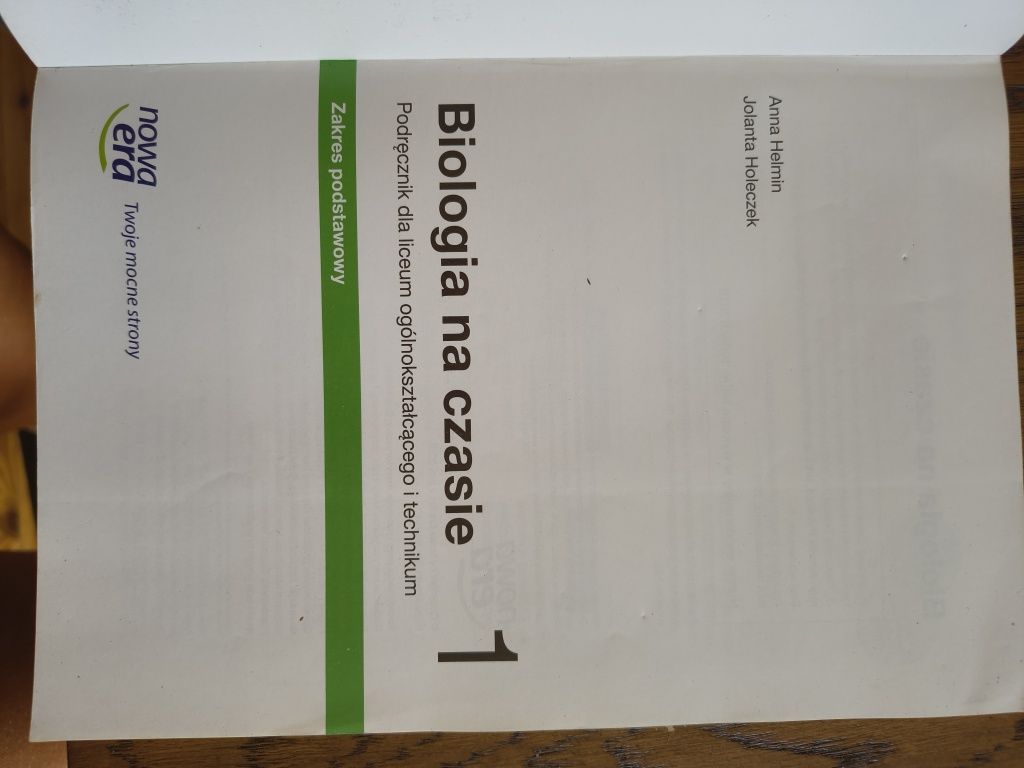 Podręcznik Biologia na czasie 1