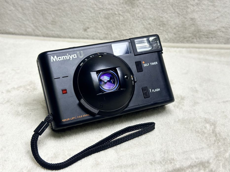 Mamiya U 35mm f2.8 aparat analogowy tradycyjny, point shoot
