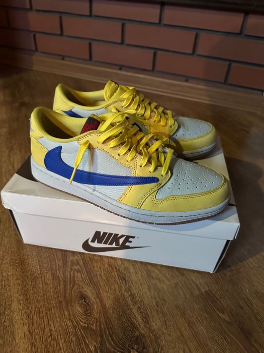 Jordan 1 Low OG SP Travis Scott Canary