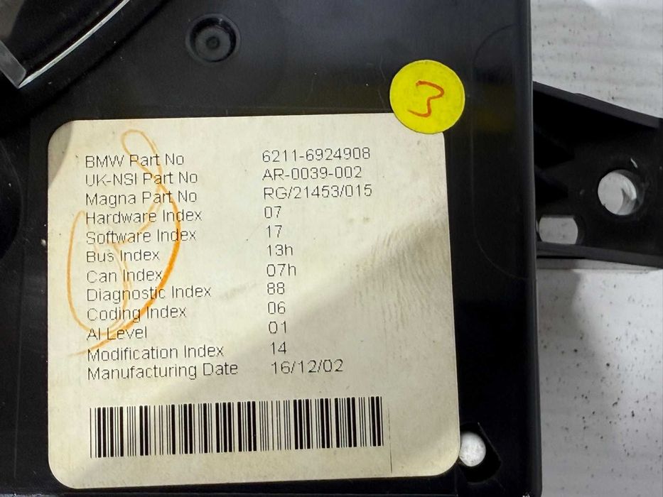 Quadrante Mini Cooper R50 R53