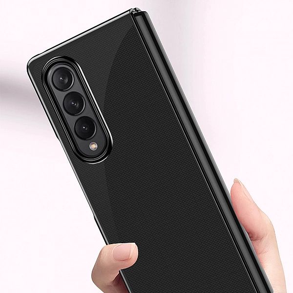 Plating Case etui Samsung Galaxy Z Fold 4 pokrowiec z metaliczną ramką