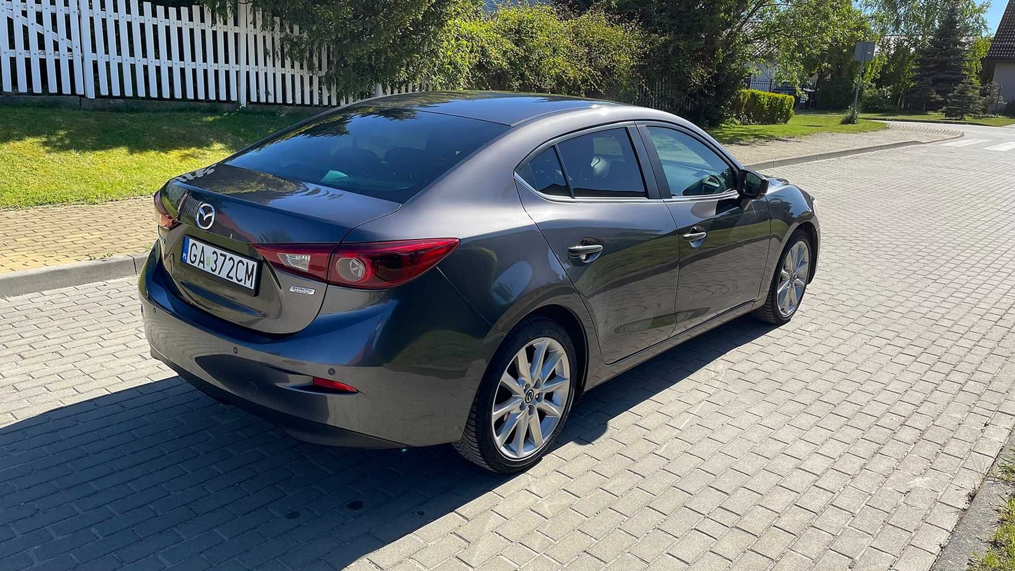 Mazda 3 SkyPassion Machine Grey 2.0 120KM automat / salon PL perełka