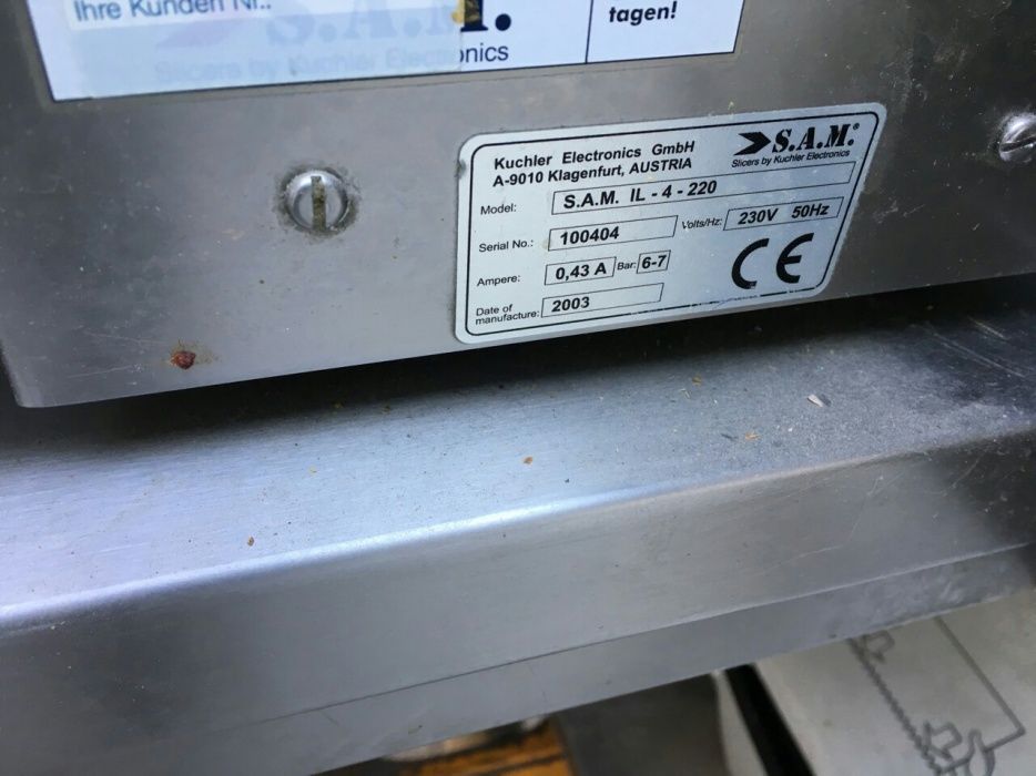 Автоматический слайсер -Bizerba