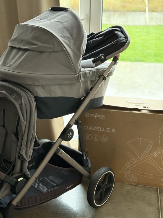 Cybex gazelle s rok po roku gondola i spacerówka wózek