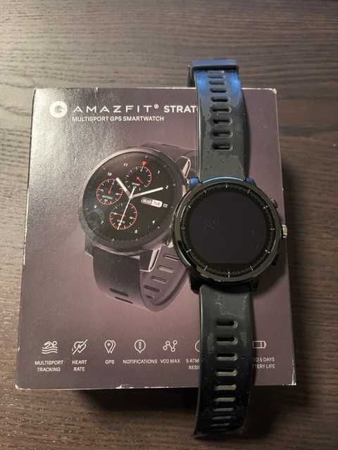 Smartwatch Amazfit Stratos Preto
