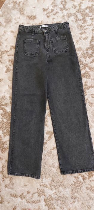 Жіночі джинси сіро чорні