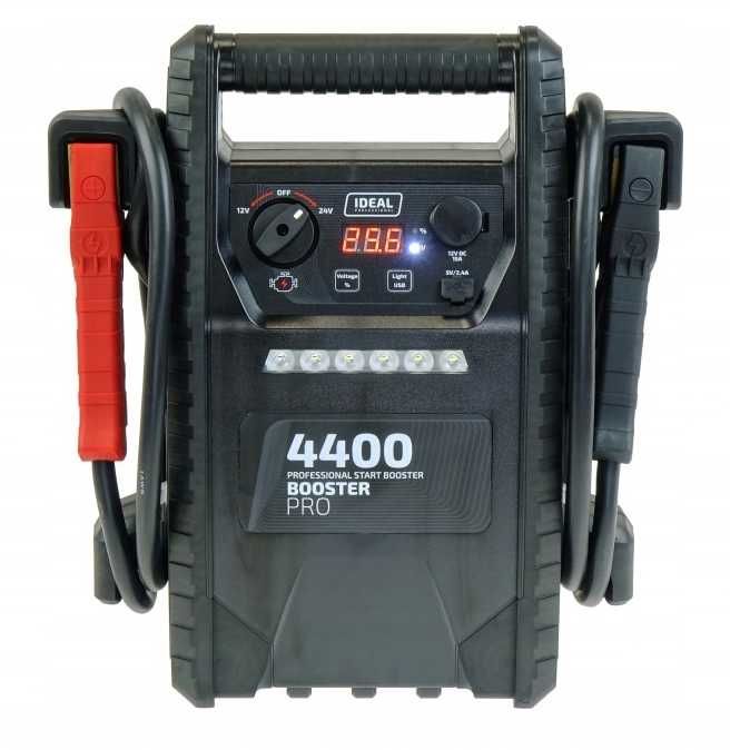 Urządzenie rozruchowe IDEAL BOOSTER 4400 PRO 12V/24V MAX 4400/2200A