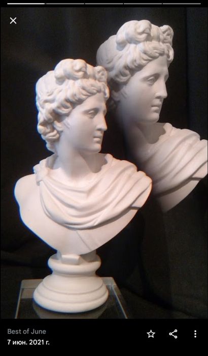 Скульптура гипс бюсты барельєфы