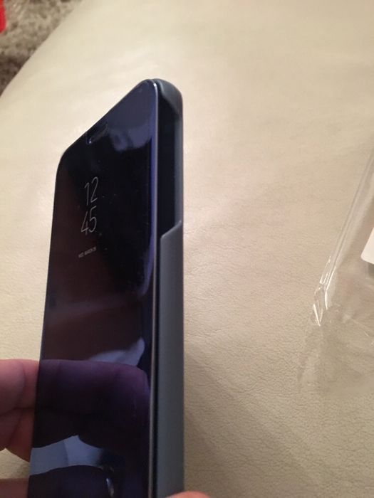 Capa Flip Samsung J4 (2018) Azul e Preta