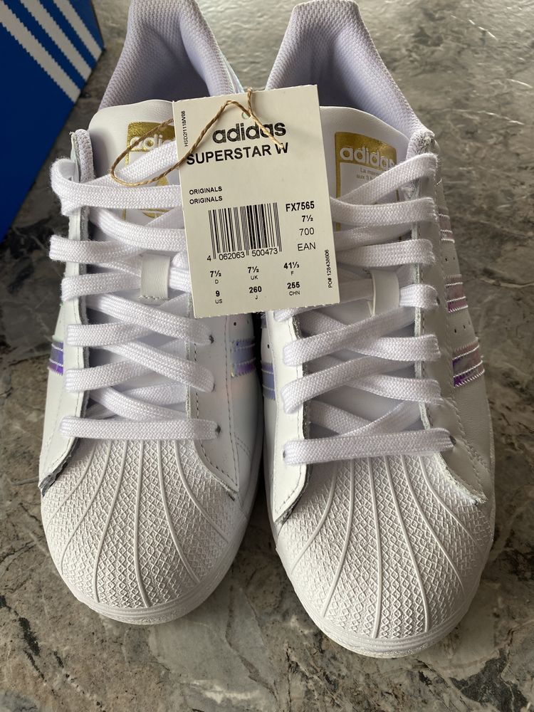 Жіночі кеди низькі Adidas Originals Superstar W FX7565 41,1/3