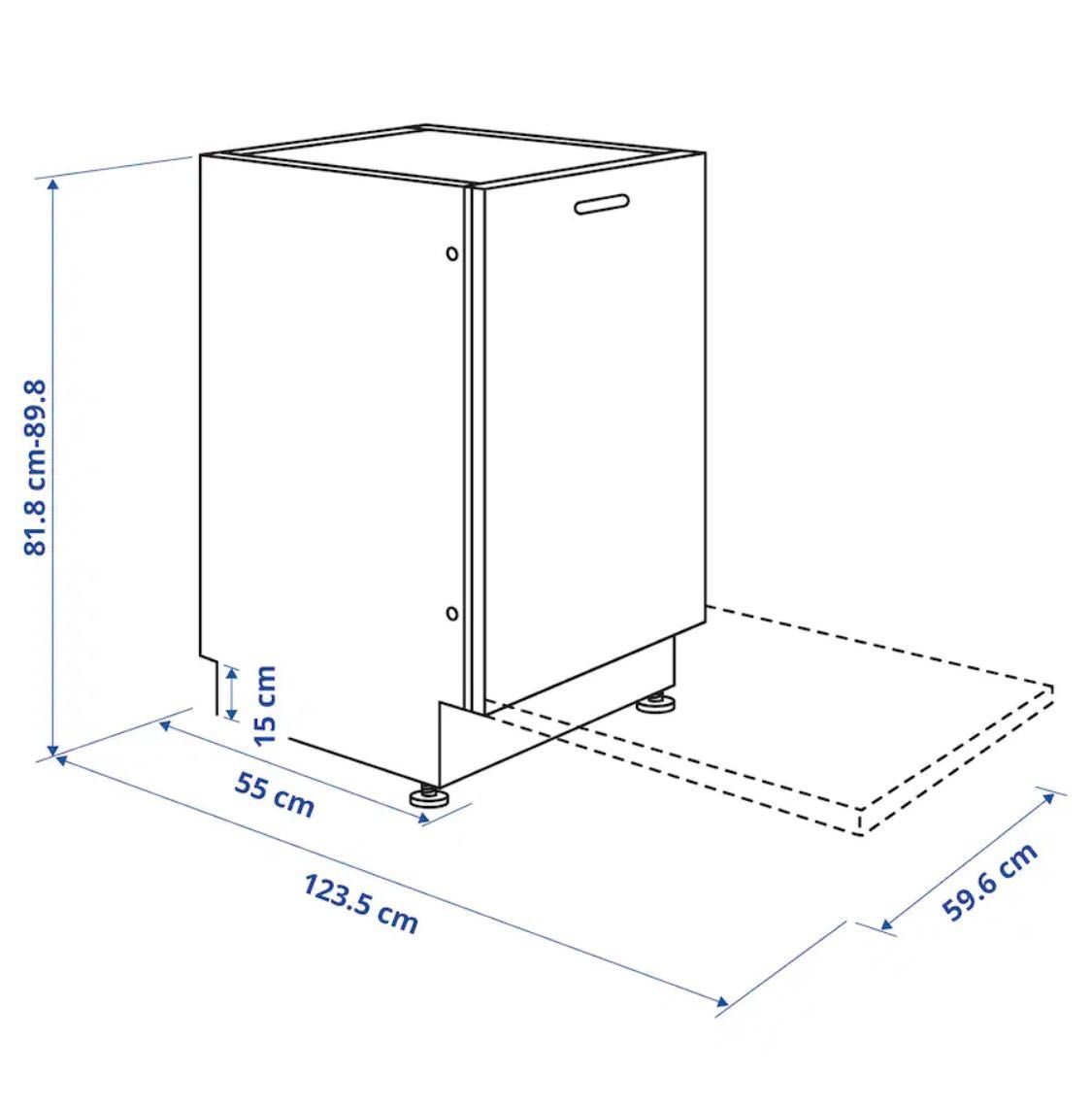 Zmywarka pod Zabudowę IKEA model RENODLAD