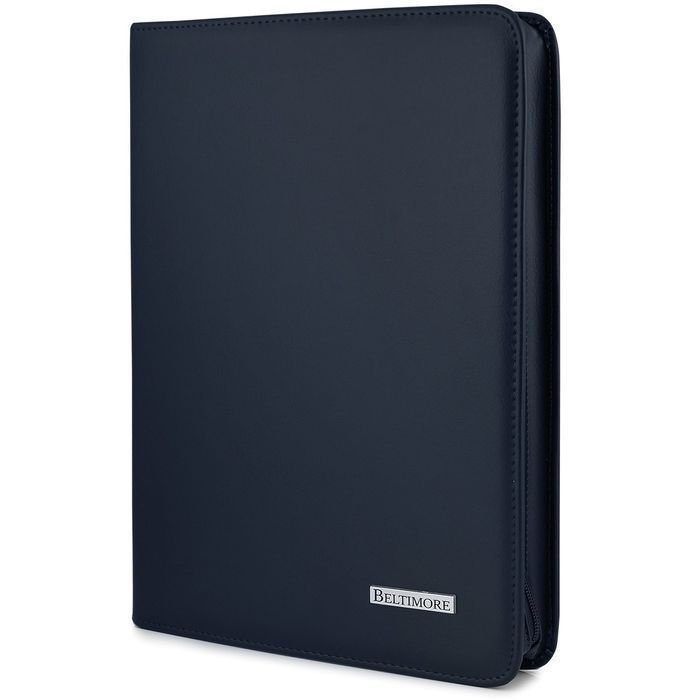 Beltimore granatowy męski biwuar aktówka teczka organizer handlowca
