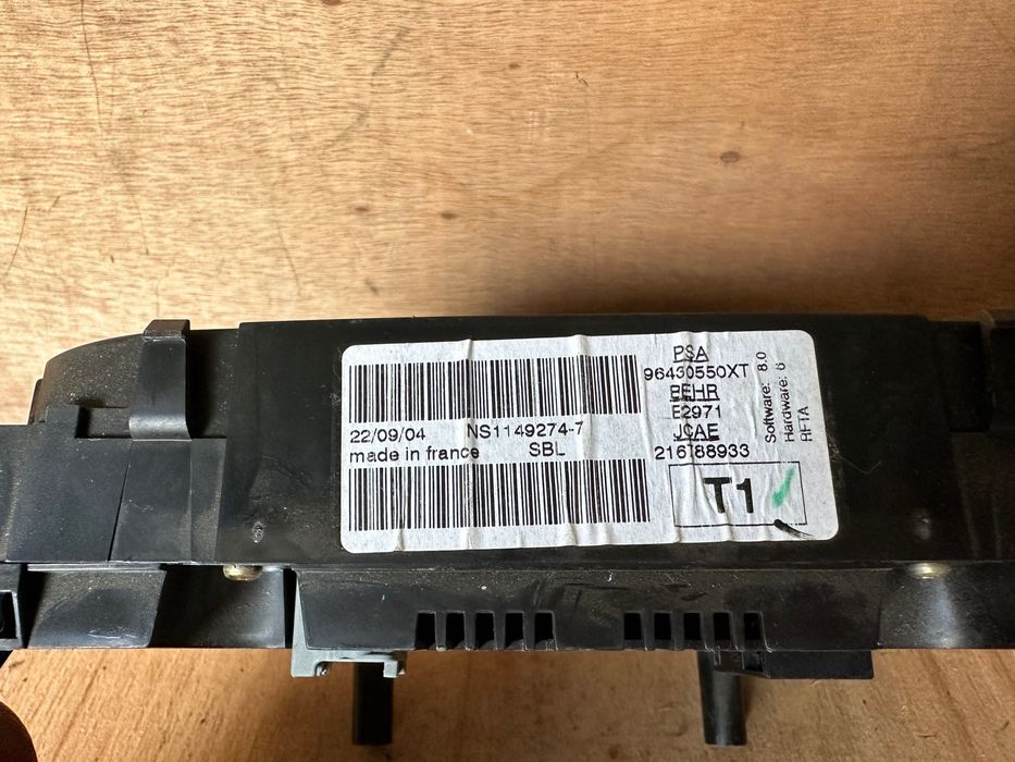 Climatronic Peugeot 206 \ 96430.550XT