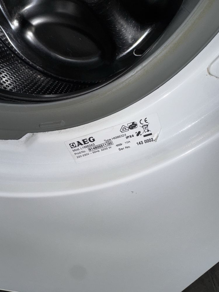 Pralko Suszarka  AEG  model L16950A3  8/6 kg 1600 obr