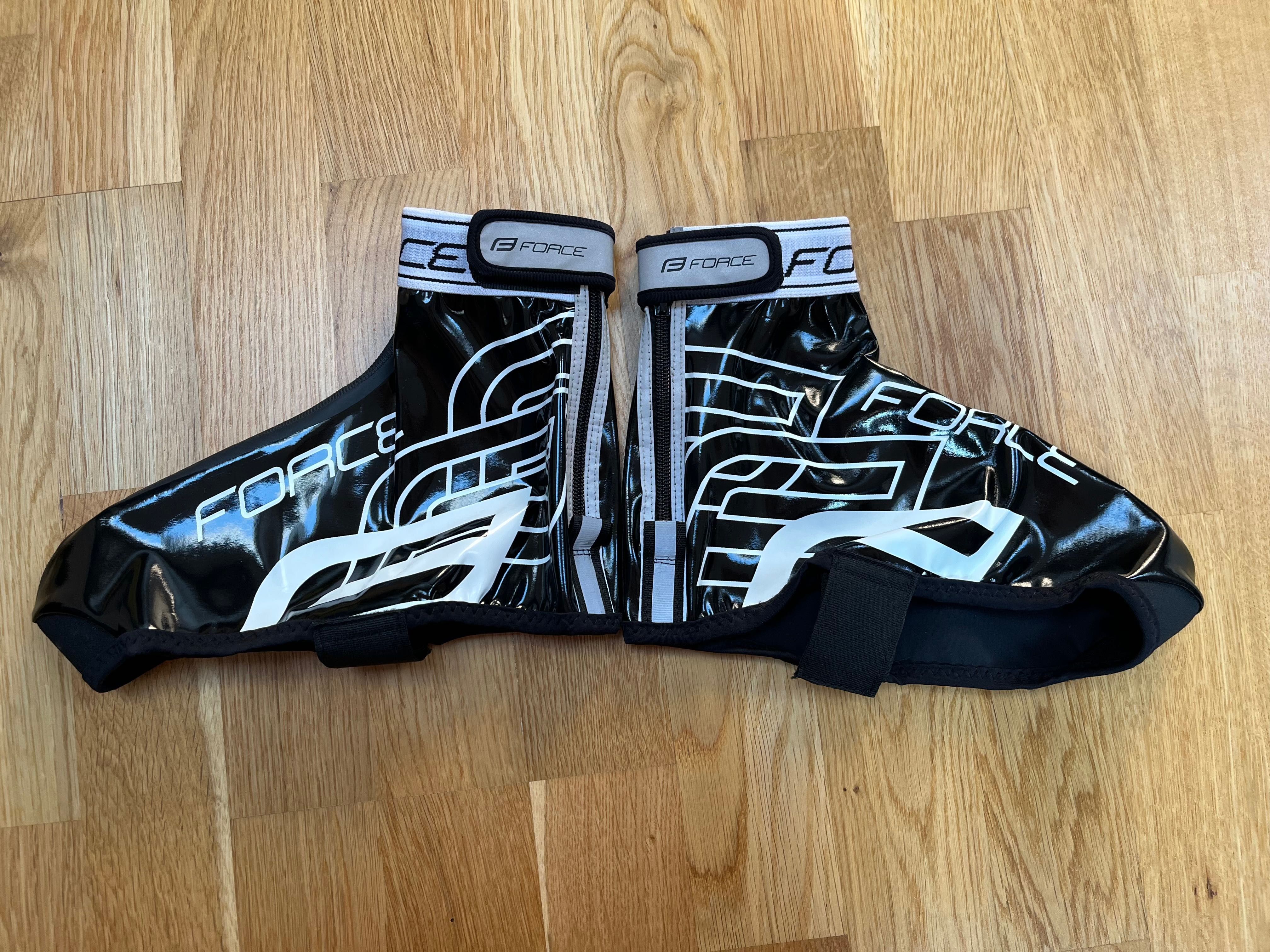 Ochraniacze na buty FORCE RAINY czarne