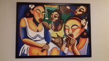 Obraz ręcznie malowany 127cm x 94cm