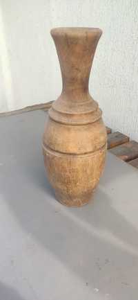 Ваза деревянная , ручная работа ваза декоративная