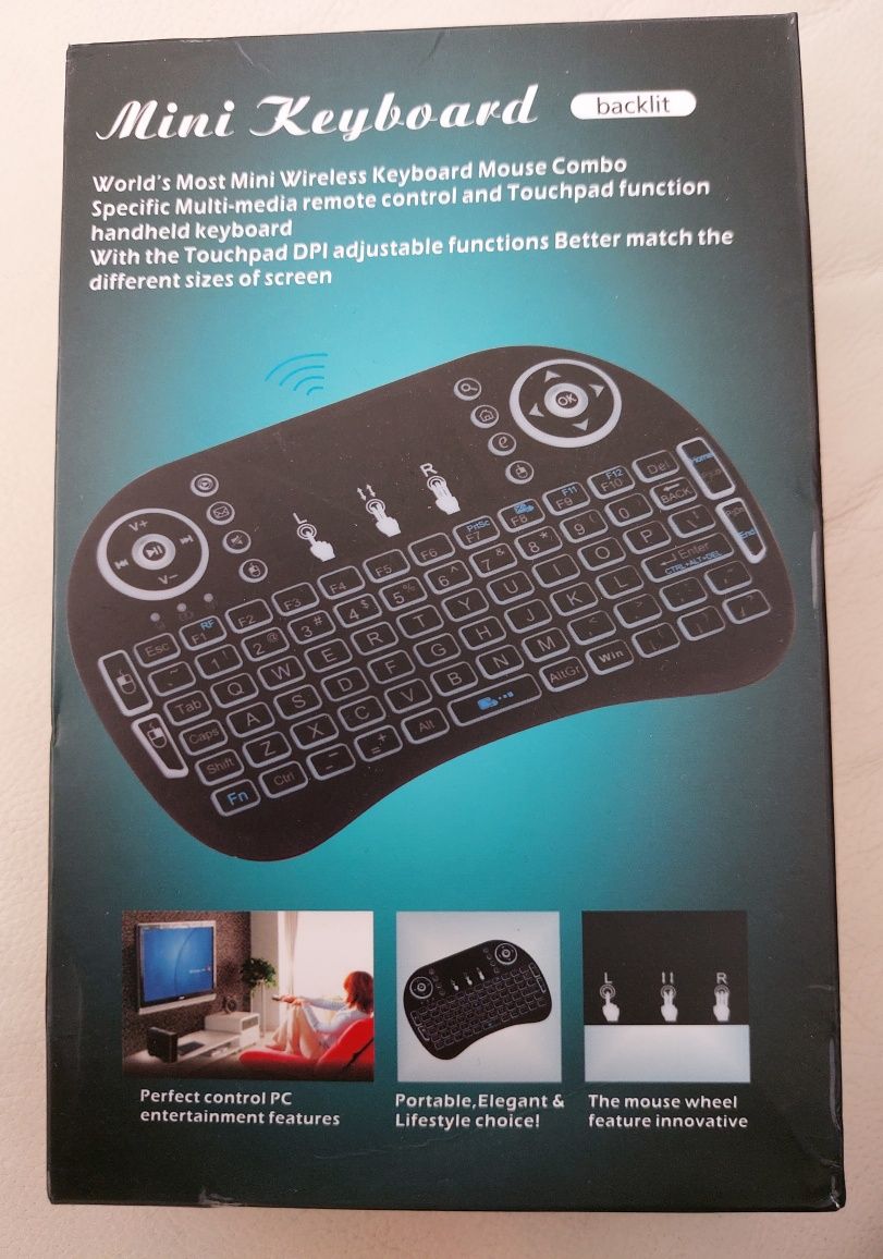 Mini teclado wifi
