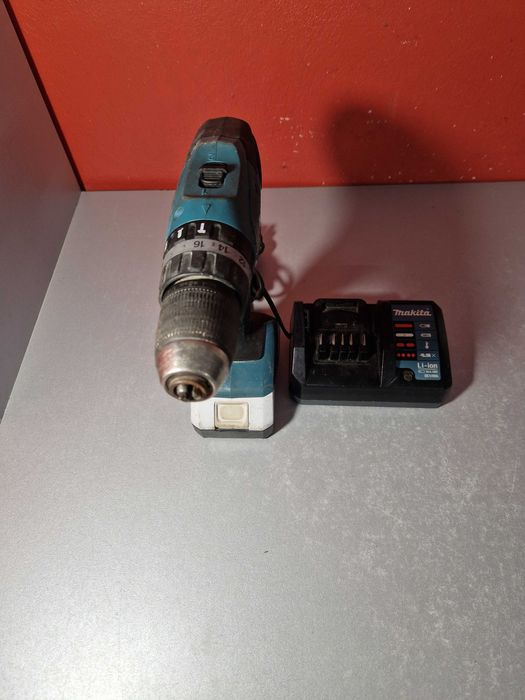 Wiertarko-wkrętarka Makita HP457D +AKU 18V1.5AH+ ŁAD