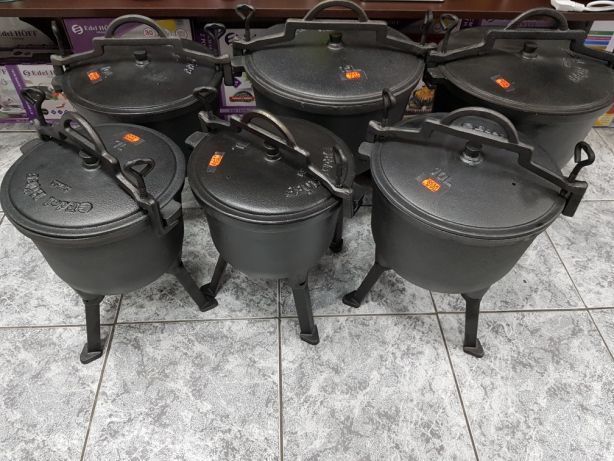 Kociołek 5l 8l 10l 15l żeliwny myśliwski emaliowany Warszawa