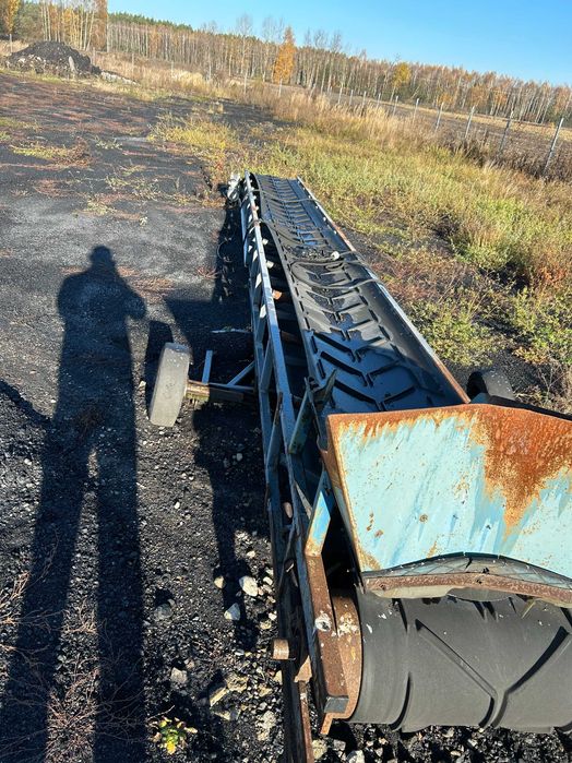 Kruszarka do węgla, dwa taśmociągi w zestawie