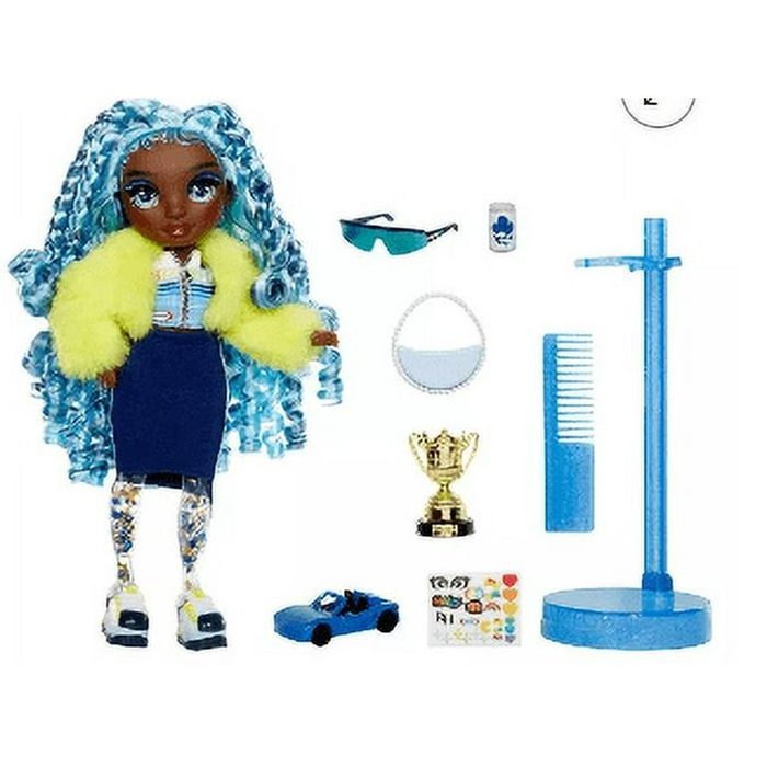 Ориг Rainbow high shine slime sparkle лол skyler марина синя marina