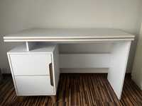Białe biurko 120x52