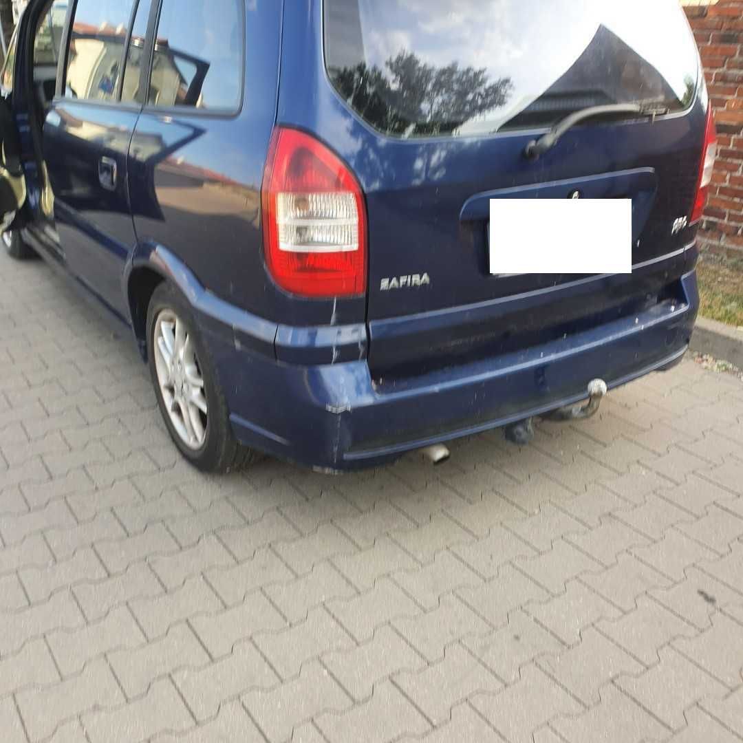 Opel Zafira A OPC wersja kolor granatowy, hak przeznaczony na części
