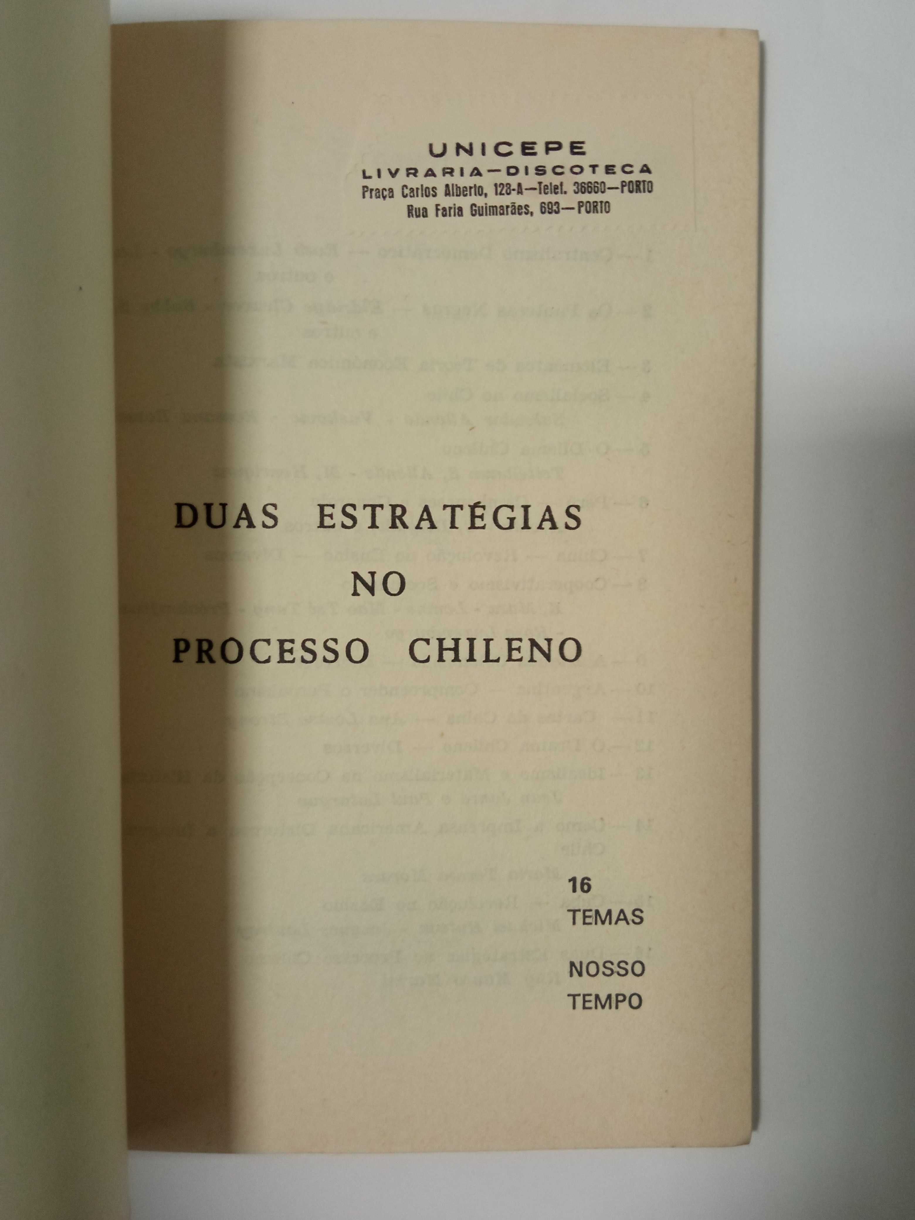 Duas Estratégias no processo Chileno, de Mauro Marini