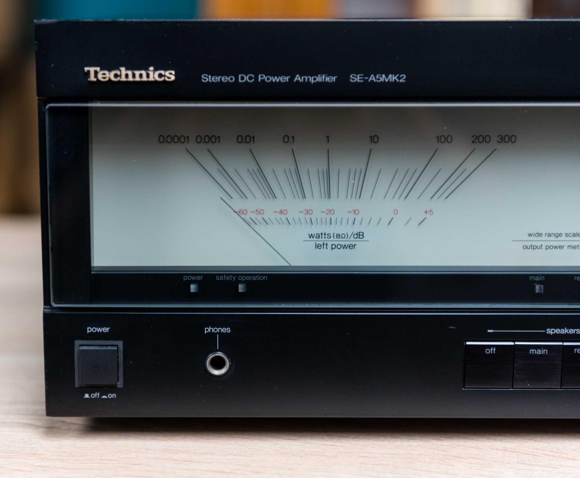 Wzmacniacz - końcówka mocy Technics SE-A5 MK2 - najtaniej w tej wersji