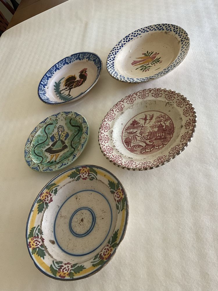 Pratos faianca Portuguesa
