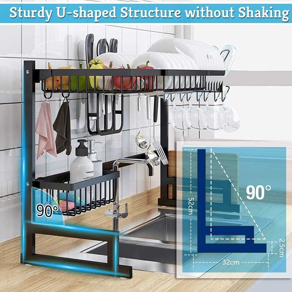 SLENPET Over The Sink Suszarka ociekacz do naczyń (84-104cm)