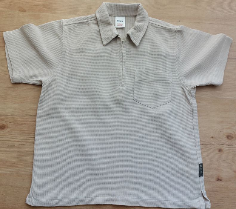 Koszulka bluzka polo 104 Next koszula t-shirt kr rękaw kołnierz