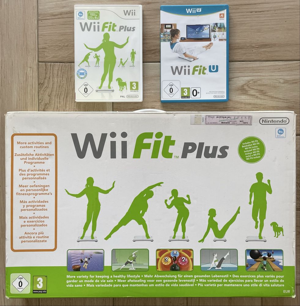 Nintendo Wii U Starter Pack + 10 Jogos + Wii Fit Pack + (Extras Oferta
