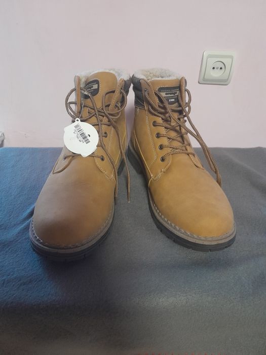 Ботінки Шкіряні зимові  на міху