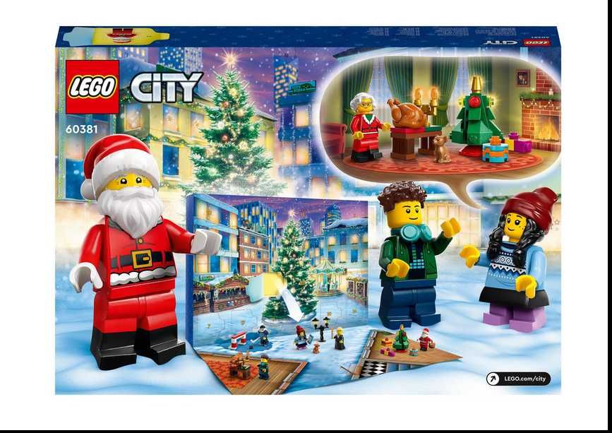 LEGO City 60381 Kalendarz adwentowy 2023 nowy